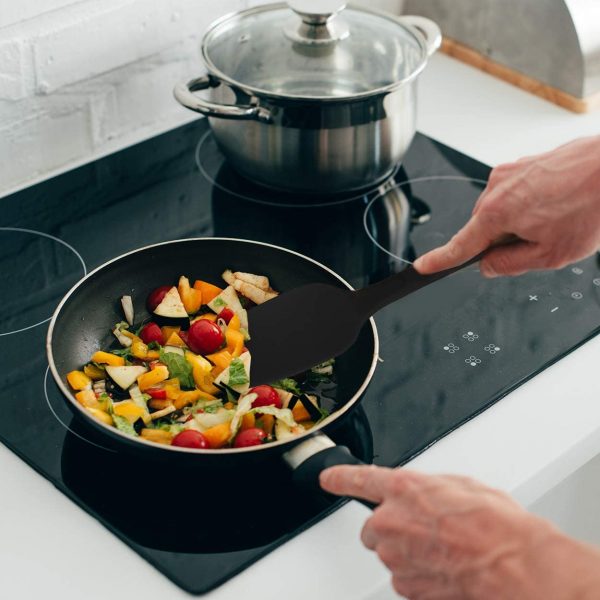 Kaluns Black 8-Piece Turner's and Seamless Spatula set plus Bonus 12 - Image 2